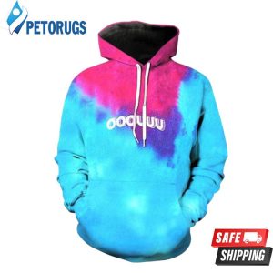 Ooouuu Tie Dye 3D Hoodie