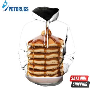 Pancake Stacks 3D Hoodie