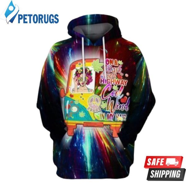 Peace Hippie 3D Hoodie