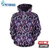 Peace Sign Feather 3D Hoodie