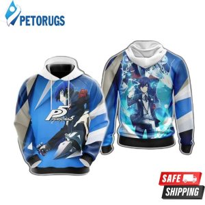 Persona 3 Makoto Yuuki 981 3D Hoodie