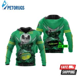 Personalized Canberra Raiders Nrl Jack Skellington Custom Name 3D Hoodie