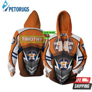 Personalized Houston Astros Custom Name 3D Hoodie