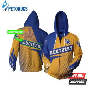 Personalized Kentucky Wildcats Custom Name 3D Hoodie