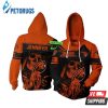 Personalized Oregon State Beavers Football Custom Name 3D Hoodie