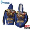 Personalized West Coast Eagles Afl Custom Name 3D Hoodie