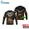 Personalized Wests Tigers Nrl Jack Skellington Custom Name 3D Hoodie