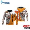 Personalized Wests Tigers Skull22 Custom Name 3D Hoodie