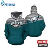 Philadelphia Eagles Ncaa Football Maori Tattoo Light Blue Philadelphia Eagles Philadelphia Eagles 3D Hoodie