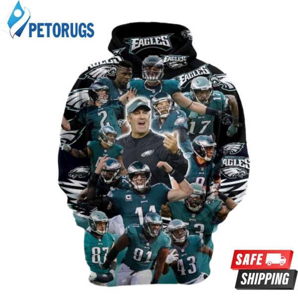 Philadelphia Eagles Philadelphia Eagles Nfl Philadelphia Eagles Apparel 19244 3D Hoodie