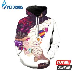 Phonograph City 3D Hoodie