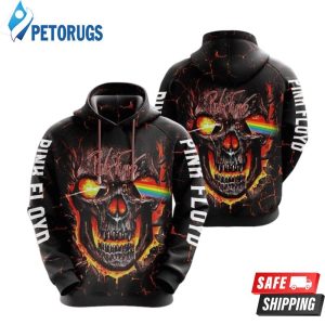 Pink Floyd Skull 3D Hoodie