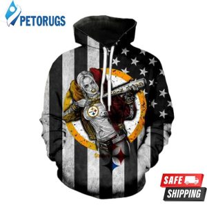 Pittsburgh Steelers Harley Quinn Pittsburgh Steelers Nfl Pittsburgh Steelers Apparel 19190 3D Hoodie