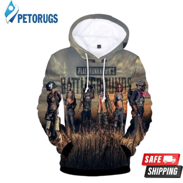 Playerunknown Battleground B 3D Hoodie