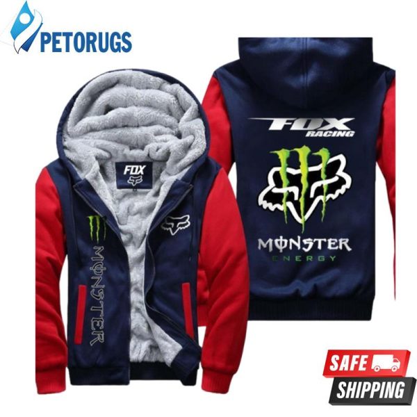 Premium Fox Racing Me Red 3D Hoodie