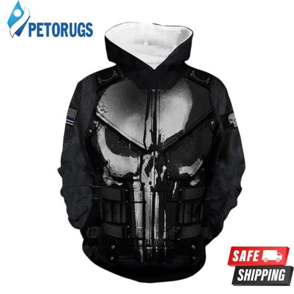 Punisher 3D Hoodie