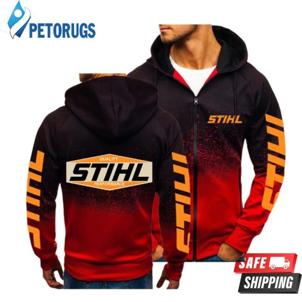 Quality Stihl Performance Up 3D Hoodie