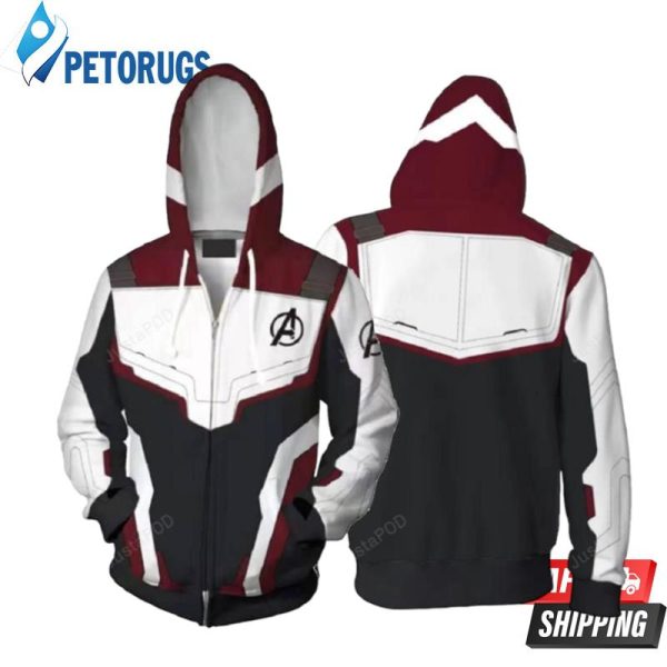 Quantum Suit Ped 3D Hoodie