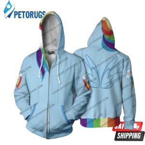 Rainbow Dash 3D Hoodie