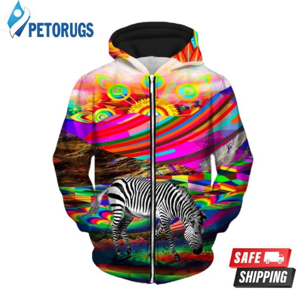 Rainbow Land Up 3D Hoodie