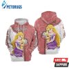 Rapunzel Princess 3D Hoodie