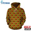 Rasta Reggae Color Cross 3D Hoodie