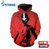 Red Avatar The Last Airbender Red Aang 3D Hoodie