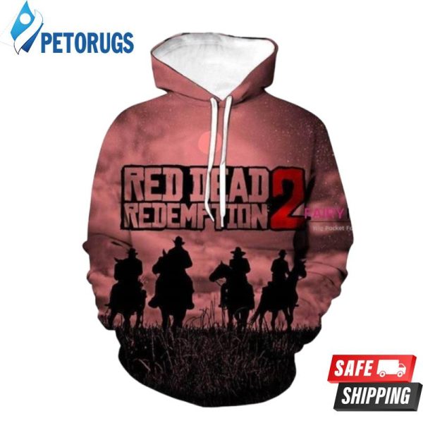 Red Dead Redemption 2 3D Hoodie