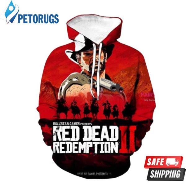 Red Dead Redemption 2 Arthur Morgan 3D Hoodie