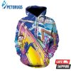 Rick And Morty Blue 3D Hoodie