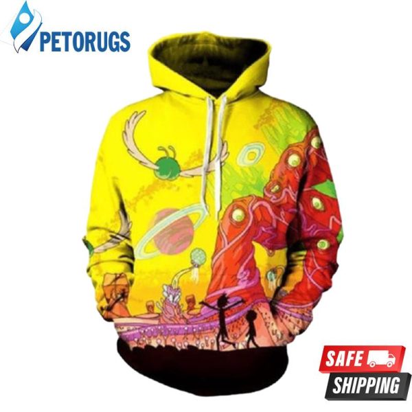 Rick And Morty Csos868 3D Hoodie