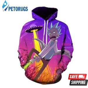 Rick And Morty Rick B 3D Hoodie