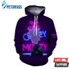 Rick And Morty Rick Purple 3D Hoodie