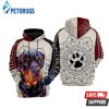 Rottweiler Nfl Football Mandala Rottweiler Rottweiler 3D Hoodie