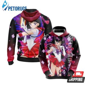 Sailor Moon Sailor Mars 1973 3D Hoodie