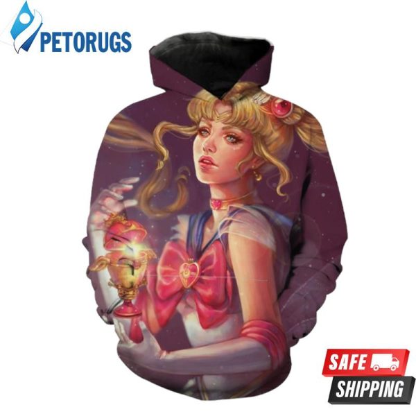 Sailor Moon Sailor Moon Anime Clothing 3D Hoodie