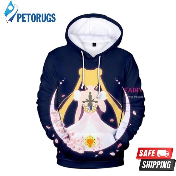 Sailor Moon Tsukino Usagi G 3D Hoodie