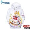 Sailor Moon Tsukino Usagi H 3D Hoodie