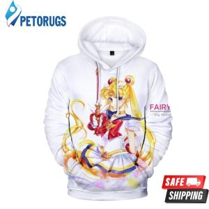 Sailor Moon Tsukino Usagi H 3D Hoodie