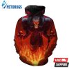 Samurai Jack Aku Samurai Jack Aku Clothing 3D Hoodie