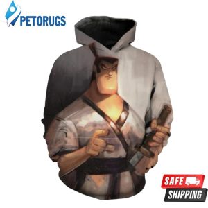 Samurai Jack Clothing Samurai Jack 3D Hoodie