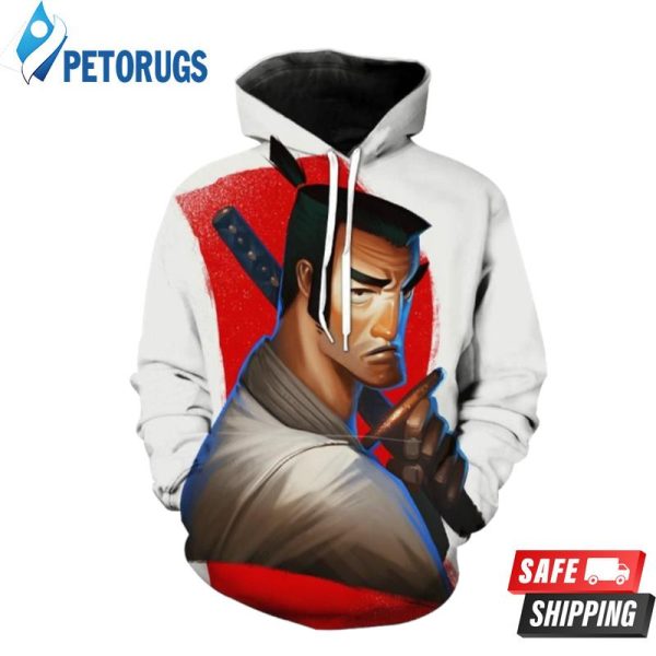 Samurai Jack Jack Swoword Stance 3D Hoodie