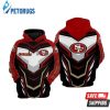 San Francisco 49Ers 3D Hoodie