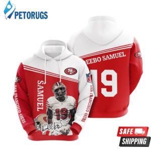 San Francisco 49Ers Deebo Samuel 3D Hoodie