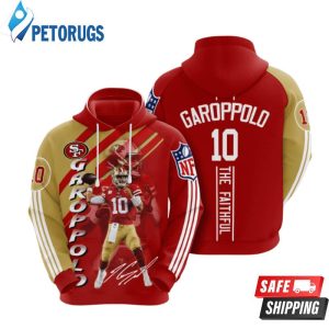 San Francisco 49Ers Jimmy Garoppolo 3D Hoodie