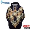 Satanic Goat Head 3D Hoodie