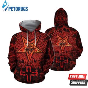 Satanic Tribal 3D Hoodie