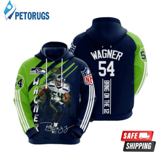 Seattle Seahawks Bobby Wagner 3D Hoodie