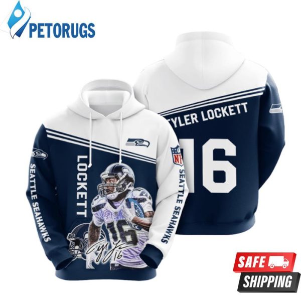 Seattle Seahawks Tyler Lockett 3D Hoodie