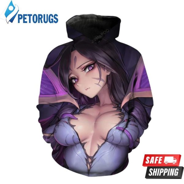 Sexy Kaisa League Of Legends Kaisa 3D Hoodie